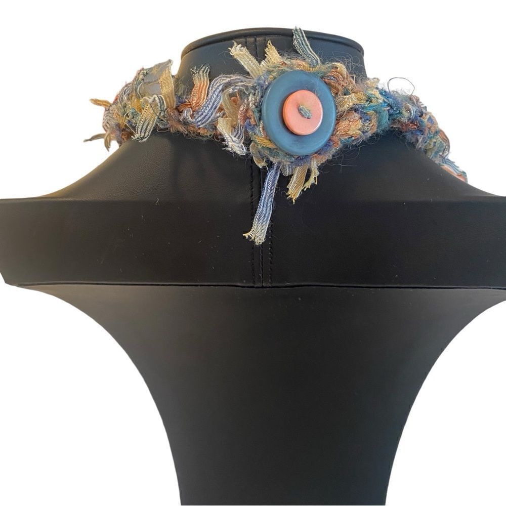 Artisan Made Wholly Original Kewpie Doll Collar Necklace. Fabulously Weird!! - Picture 5 of 5